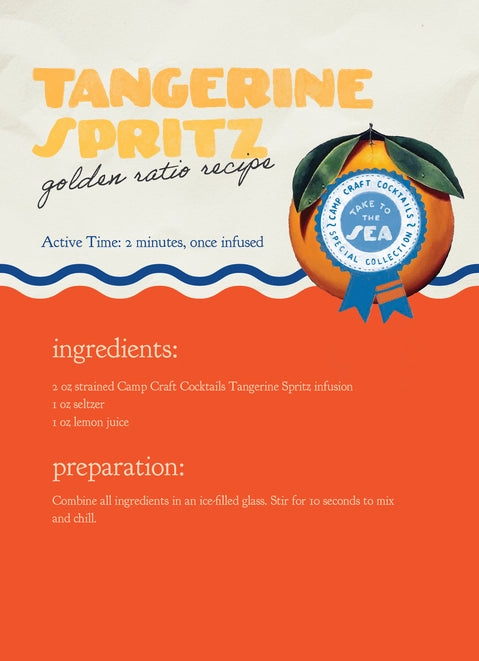 Camp Craft Cocktails, Tangerine Spritz