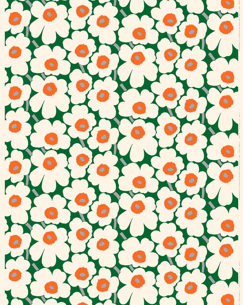 Marimekko Pieni Unikko Acrylic-Coated Cotton Fabric