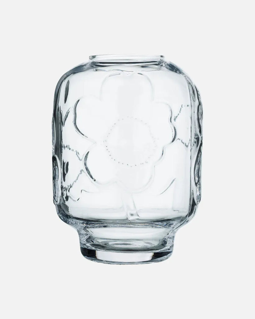 Marimekko Unikko Glass Vase, Clear – Irma's Finland House