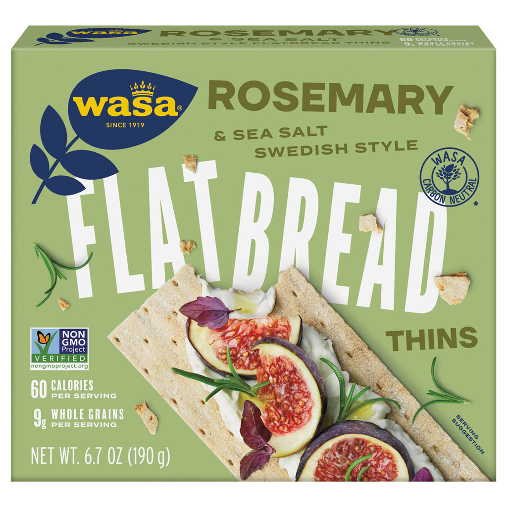 Wasa Rosemary and Sea Salt Crispbread Thins