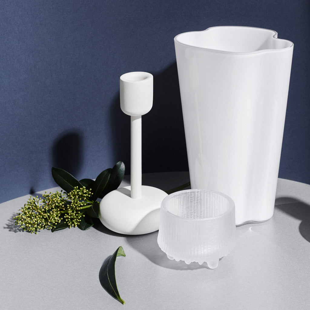 Aalto Vase, White, 8.7 in. (Copy)