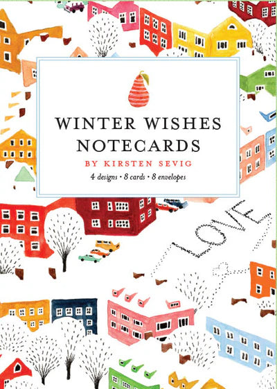 Kirsten Sevig Winter Wishes Notecards