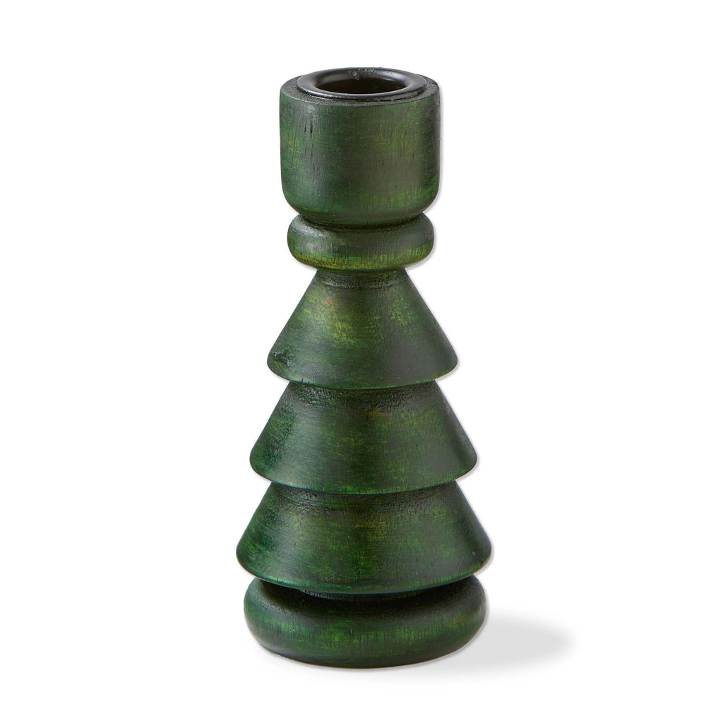 Wood Tree Taper Holder Small