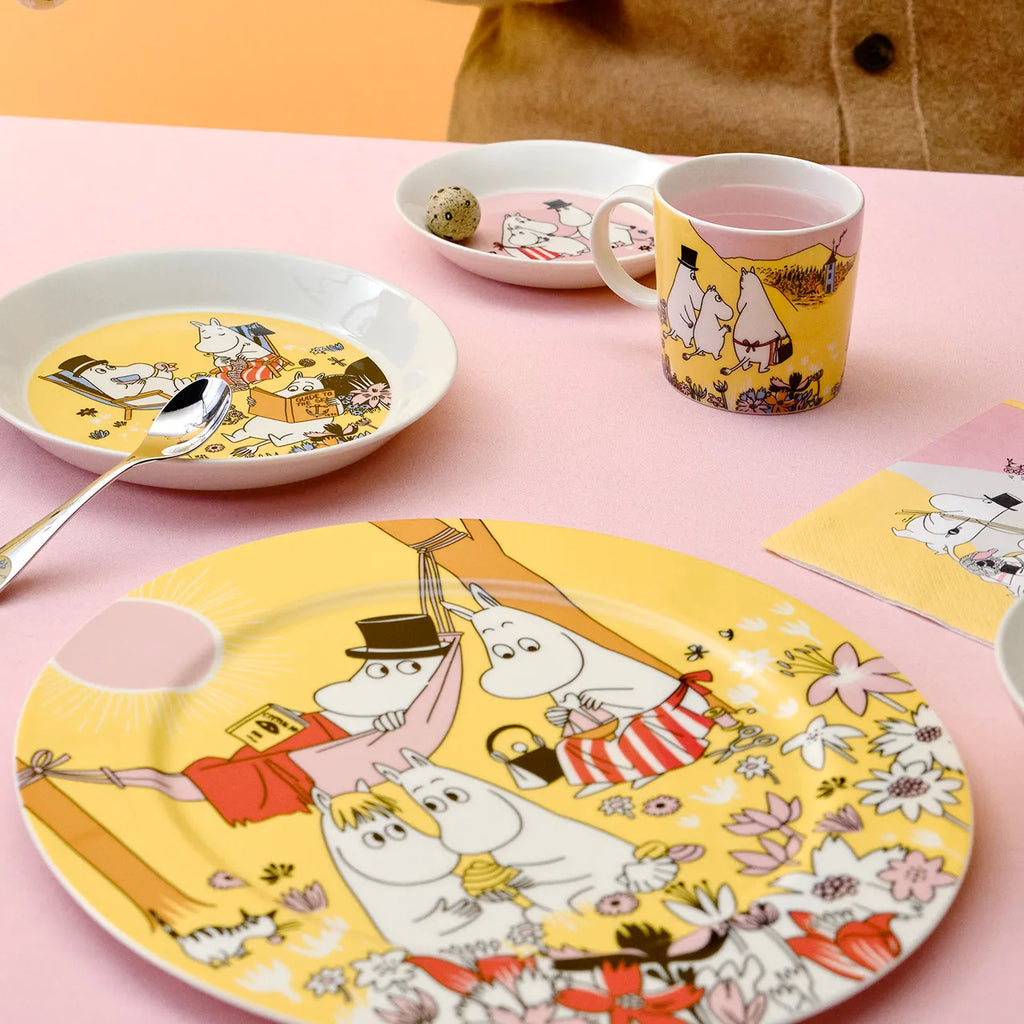 Arabia Moomin 30 cm Serving Plate, Family Time