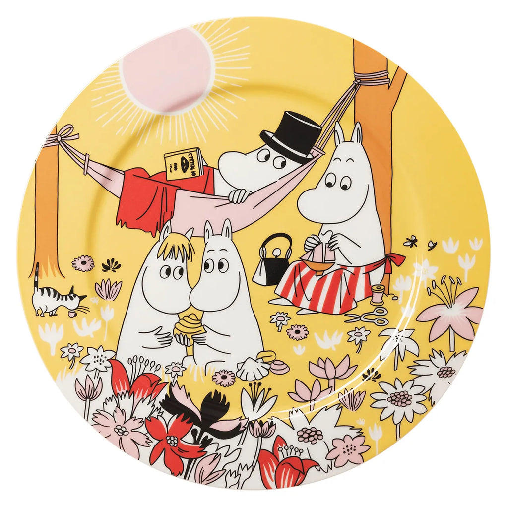 Arabia Moomin 30 cm Serving Plate, Family Time