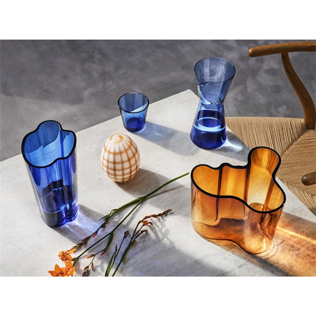 Aalto Vase, Ultramarine Blue, 8.7 in.