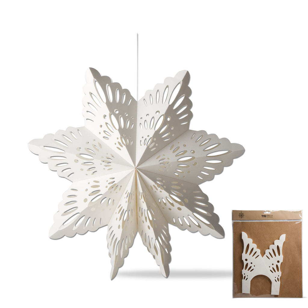 Paper Snowflake, 18 inch