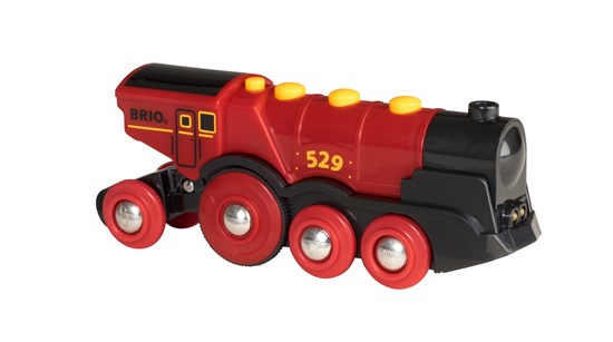 Brio Mighty Red Action Locomotive