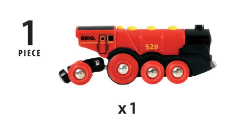 Brio Mighty Red Action Locomotive