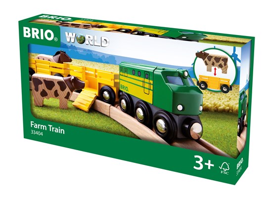 Brio Farm Train Set