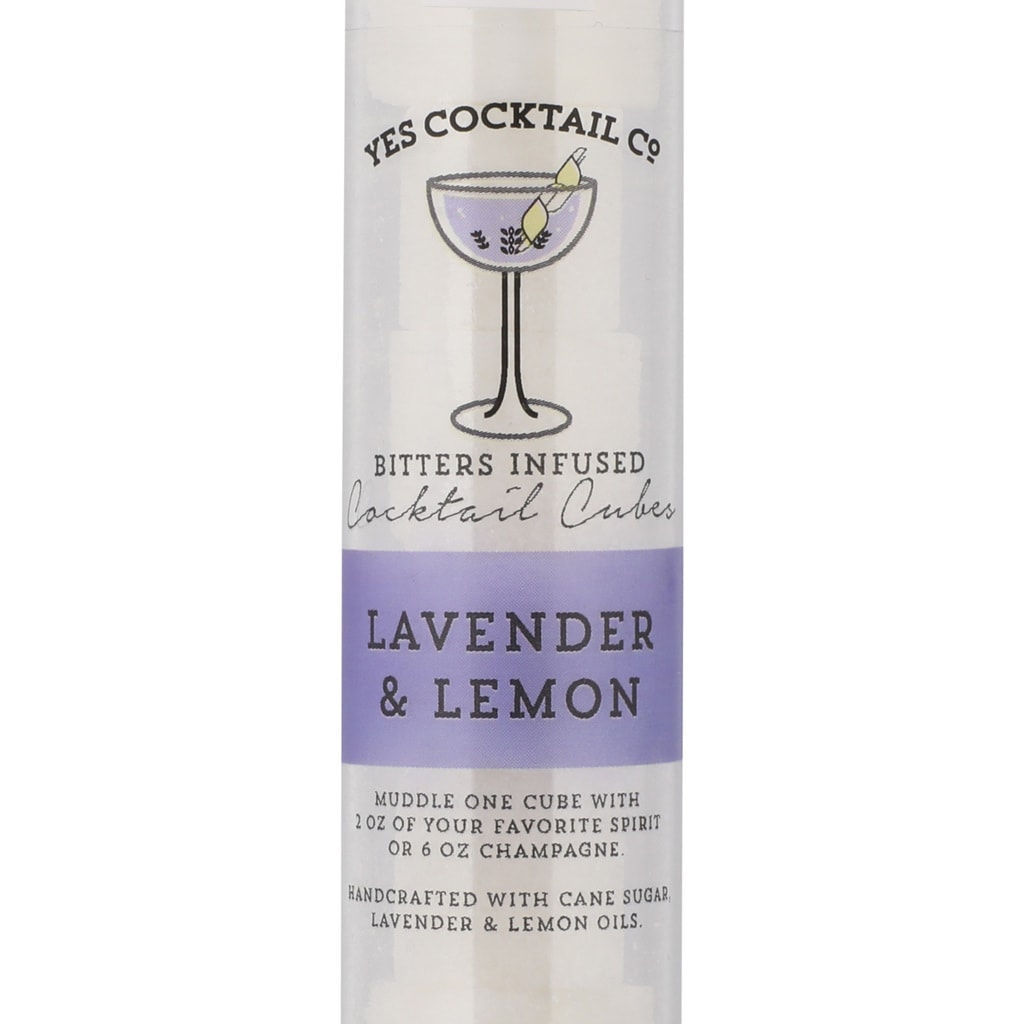 Yes Cocktail Co. Lavender & Lemon Bitters Infused Cocktail Cubes