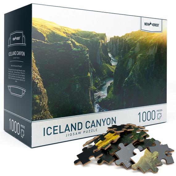 Iceland Canyon Puzzle