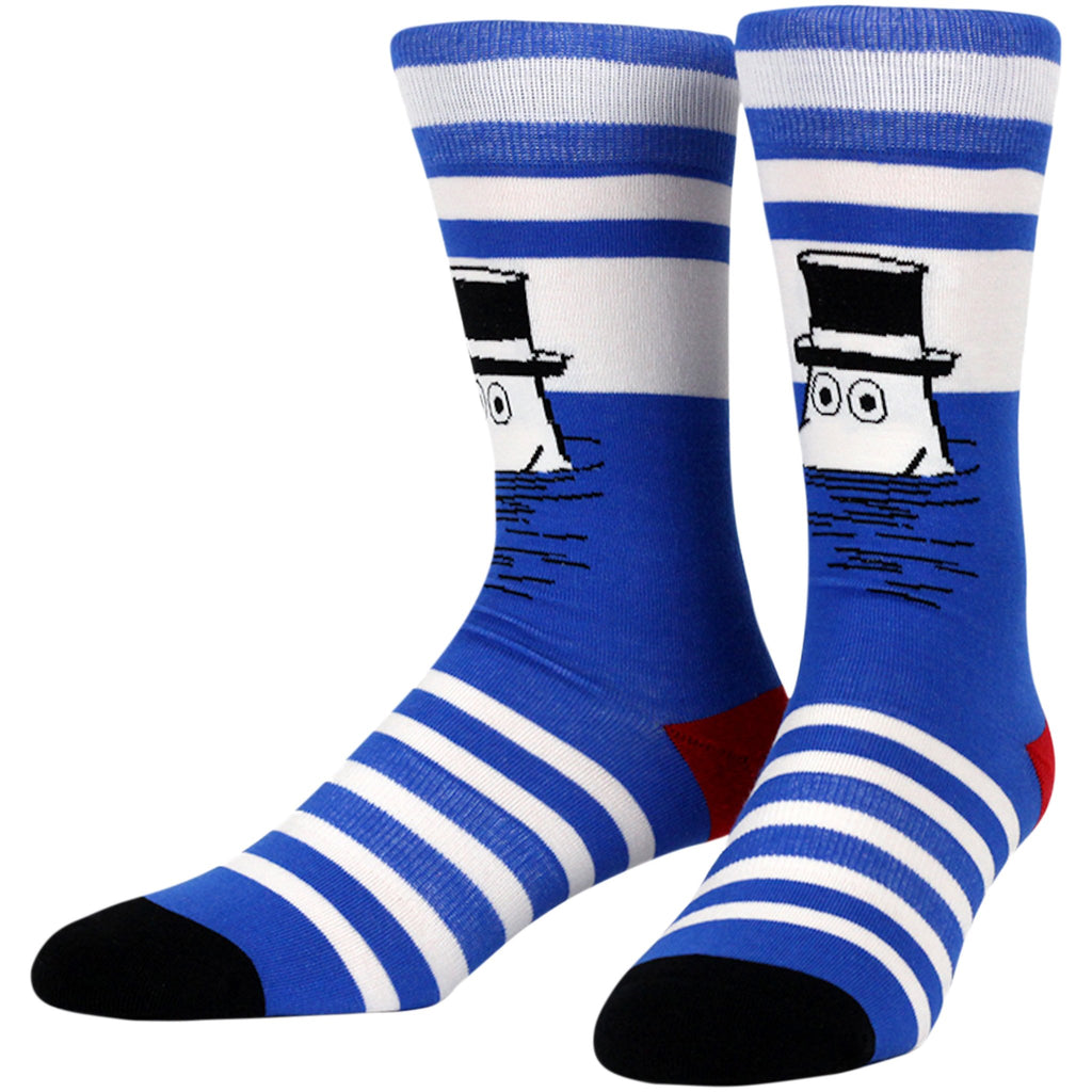 Moomin Pop Stripe Socks, LG/XL