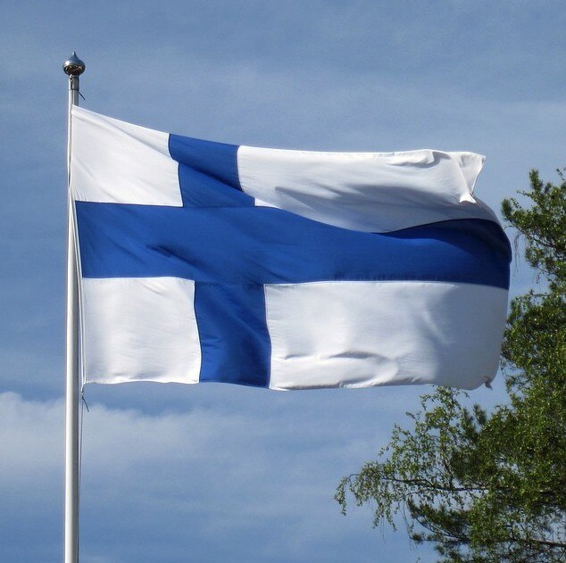 Outdoor Finland Flag