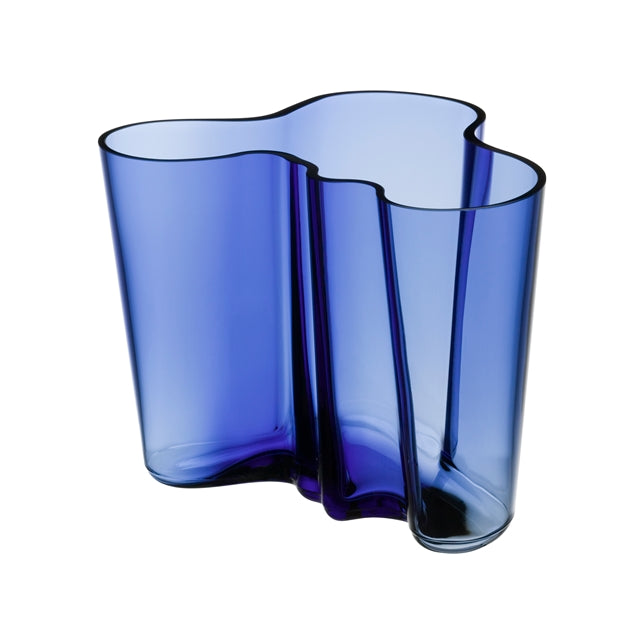 Aalto Vase, Ultramarine Blue, 6.3 in.