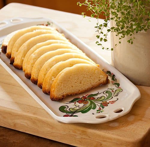 Scandinavian Swedish Almond Cake Pan with recipe #B250
