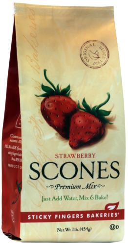 Sticky Fingers Strawberry Scone Mix