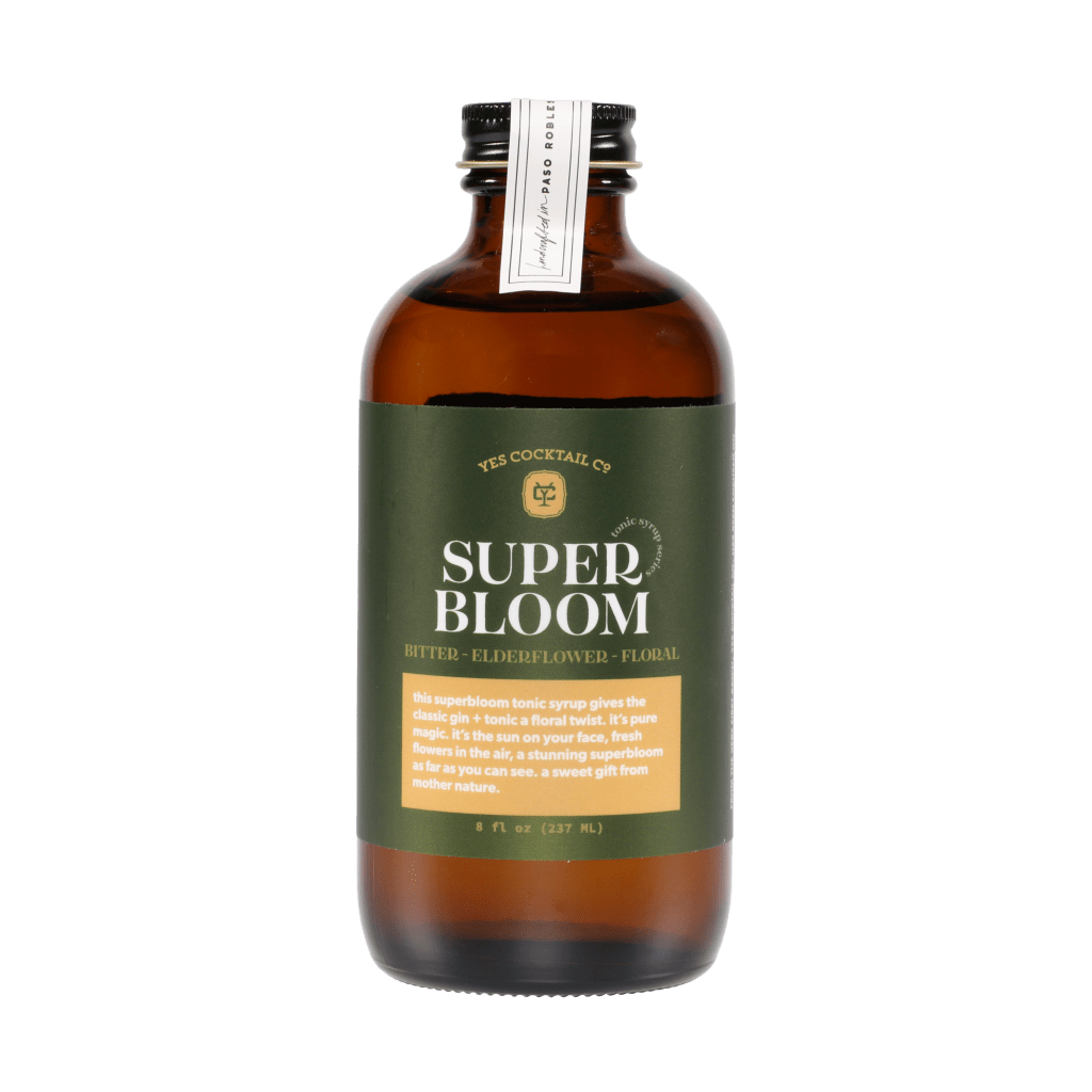 Yes Cocktail Co. Superbloom Tonic Syrup