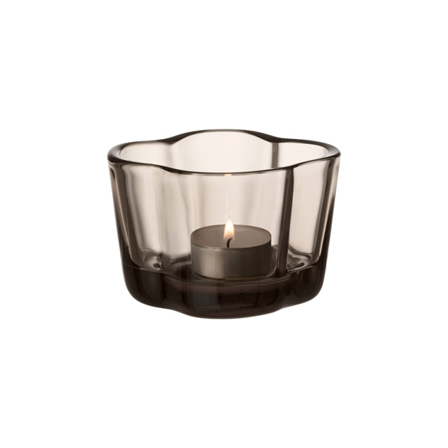 Aalto Tealight Candleholder, Linen