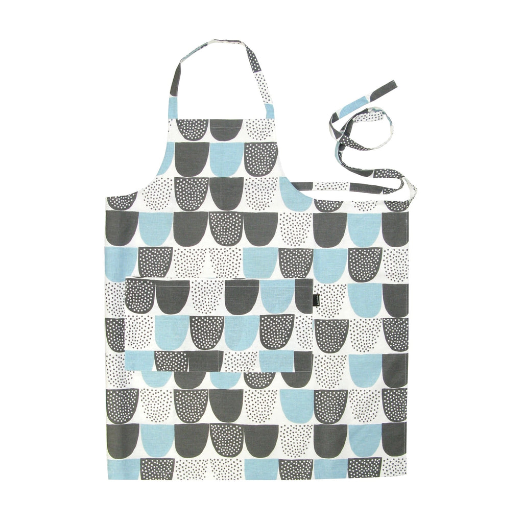 Kauniste Blue Graphic Apron