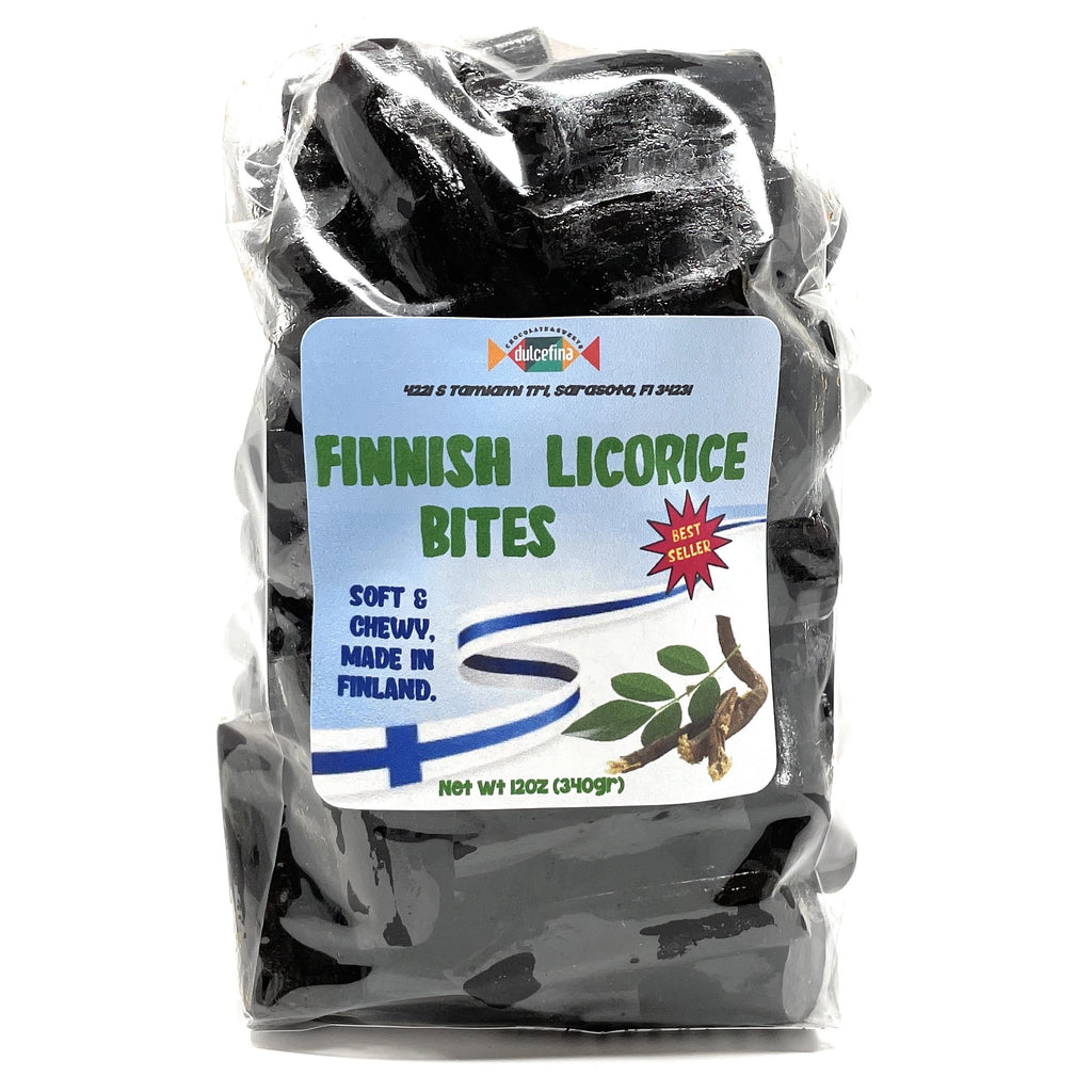 Finnish Black Licorice Bites