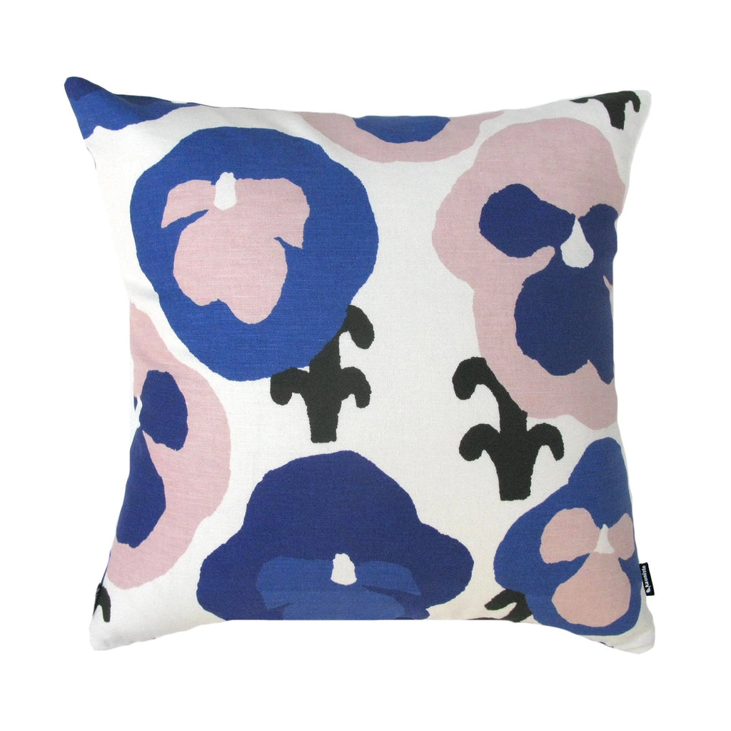 Kauniste Blue Flower Cushion Cover