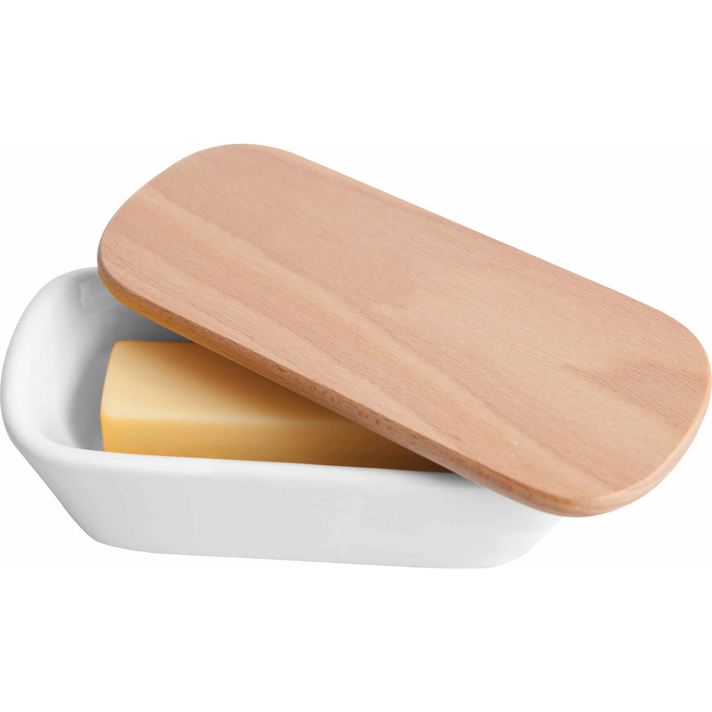 White Butter Dish