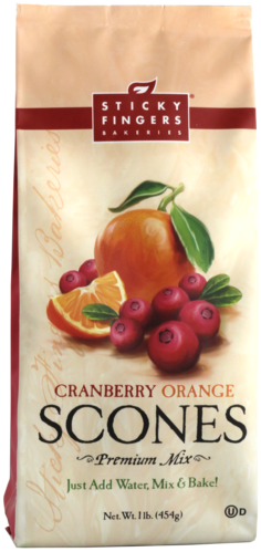 Sticky Fingers Cranberry Orange Scone Mix