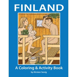 Finland Coloring & Activity