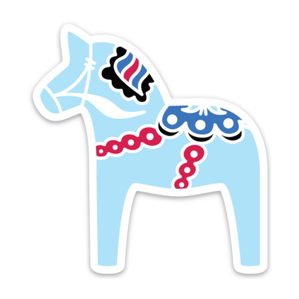 Midsummer Dala Horse Sticker