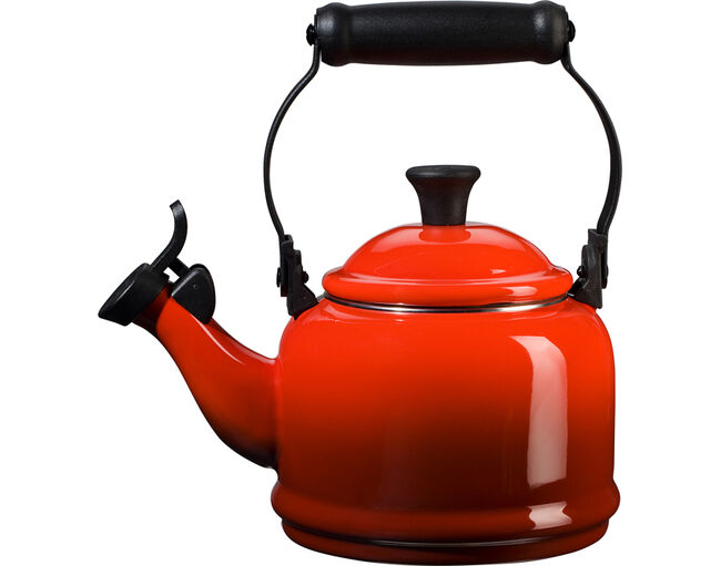 Le Creuset 1.25 QT Demi Kettle, Cerise