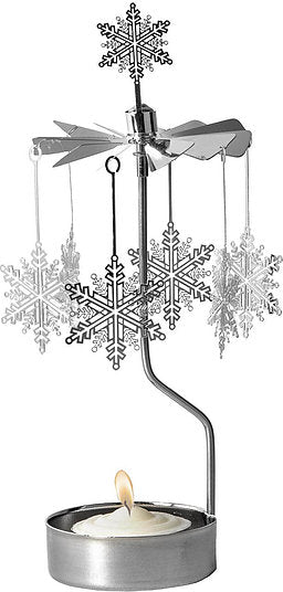 Pluto of Sweden Rotary Candleholder, Snowstar