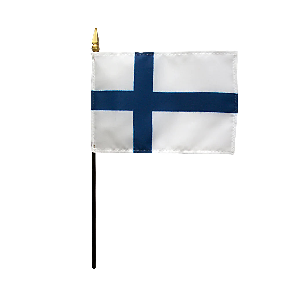 Finland Flag, 8"x12"