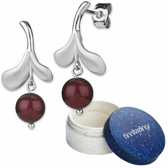 FinnFeelings Lingonberry Earrings