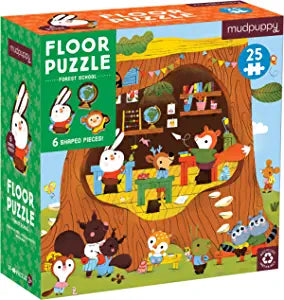 Forest School 25 Piece Floor Puzzle