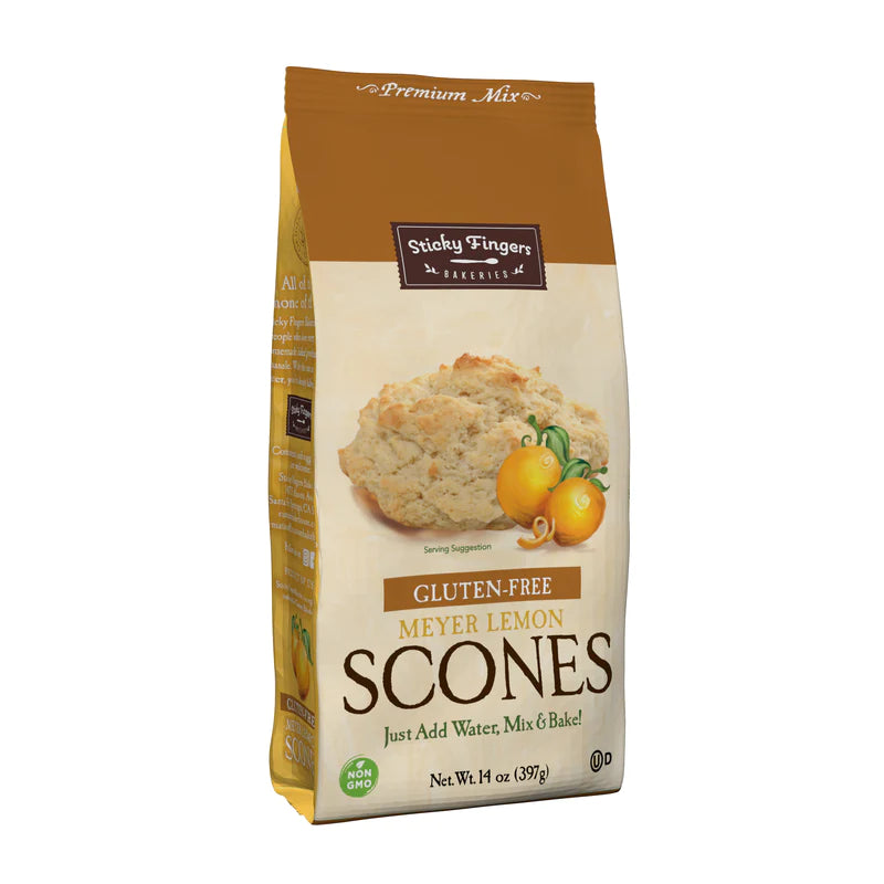 Sticky Fingers Meyer Lemon Gluten Free Scone Mix