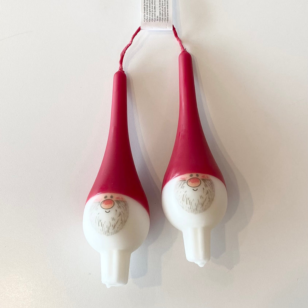 Large Drop Candle Pair, Nisse