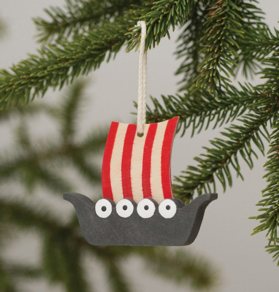 Viking Ship Ornament