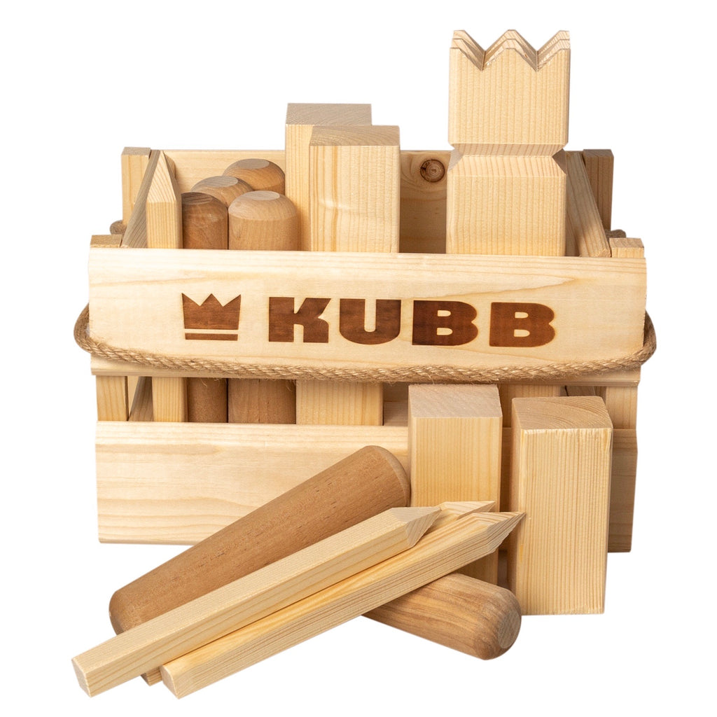 Kubb with Wood Crate