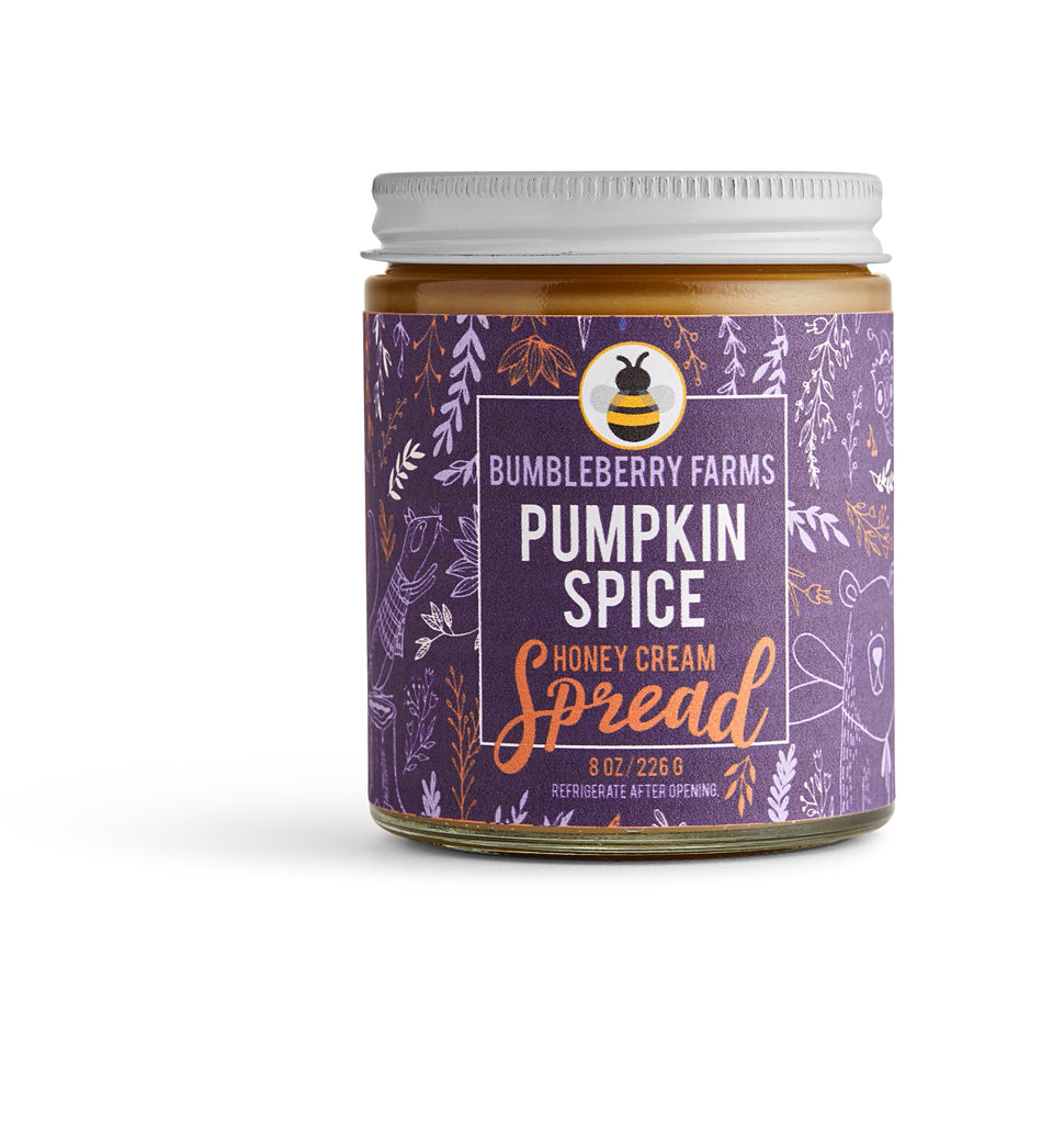 Pumpkin Spice Honey Cream Spread