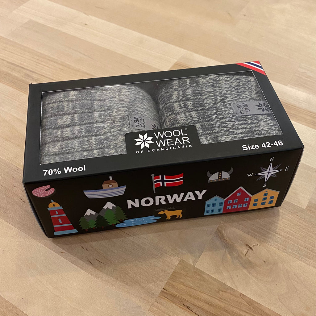 Wool Wear Gift Box Sock Set, Norway
