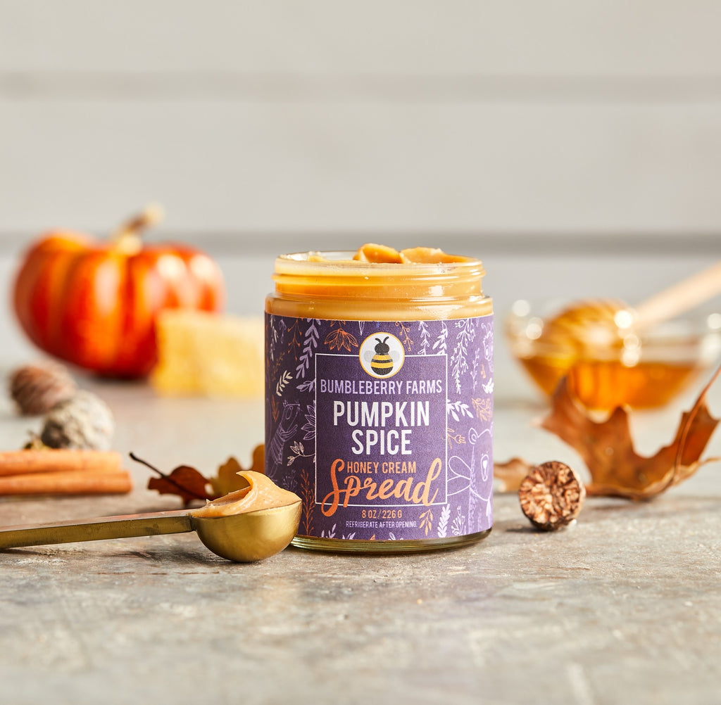 Pumpkin Spice Honey Cream Spread