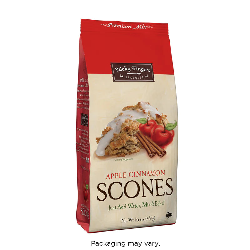 Sticky Fingers Apple Cinnamon Scone Mix