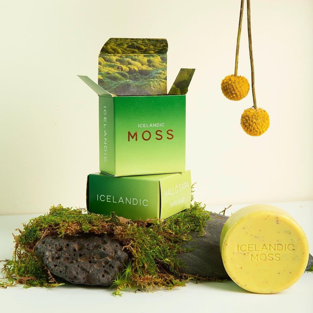 HALLÓ SÁPA™ Icelandic Moss Soap