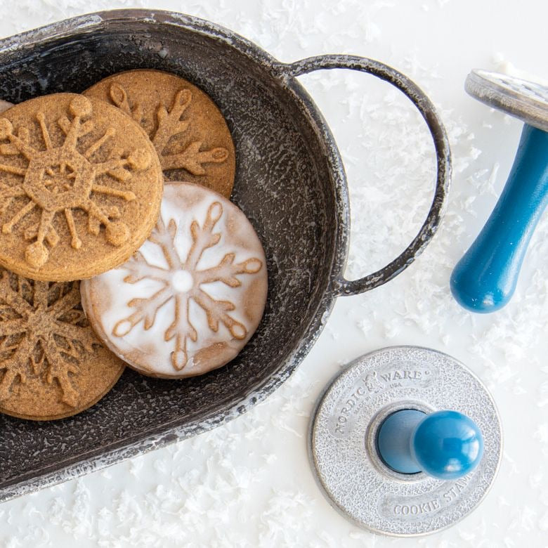 Nordic Ware Snowflake Cookie Stamps, Set/3