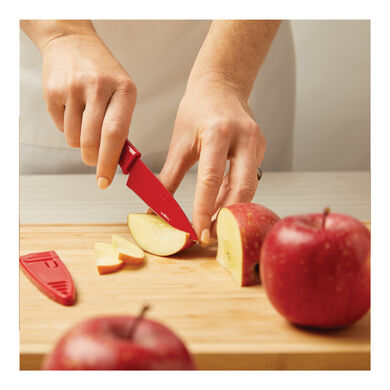 Kuhn Rikon Nonstick Paring Knife, Red