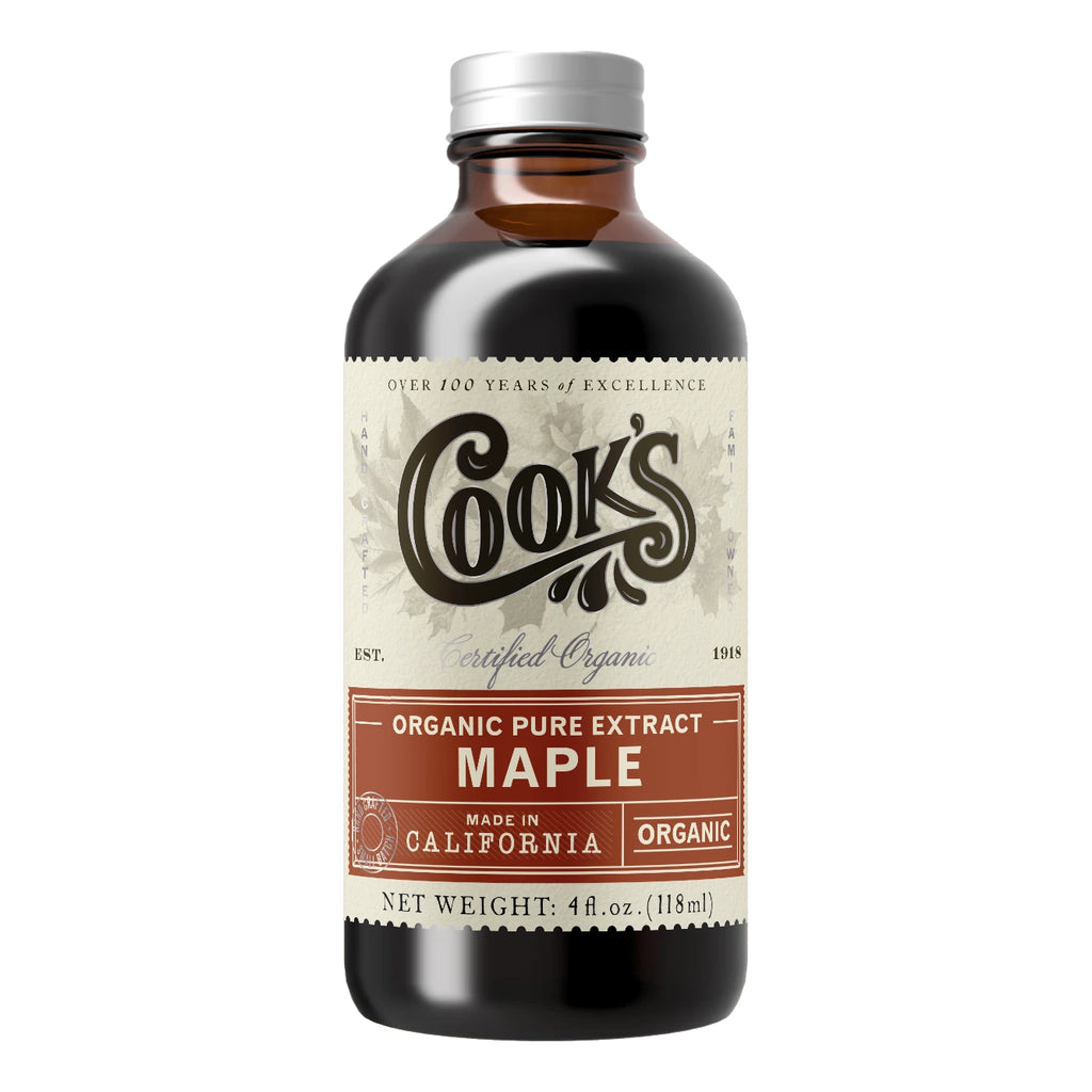 Cook's Pure Organic Maple Extract, 4 oz.