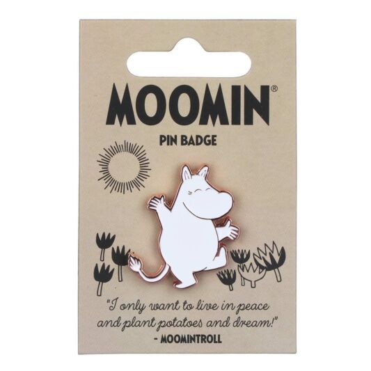 Moomin Enamel Pin, Moomintroll