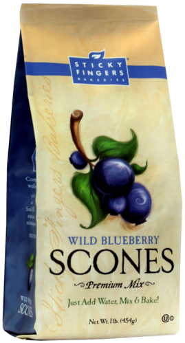 Sticky Fingers Wild Blueberry Scone Mix