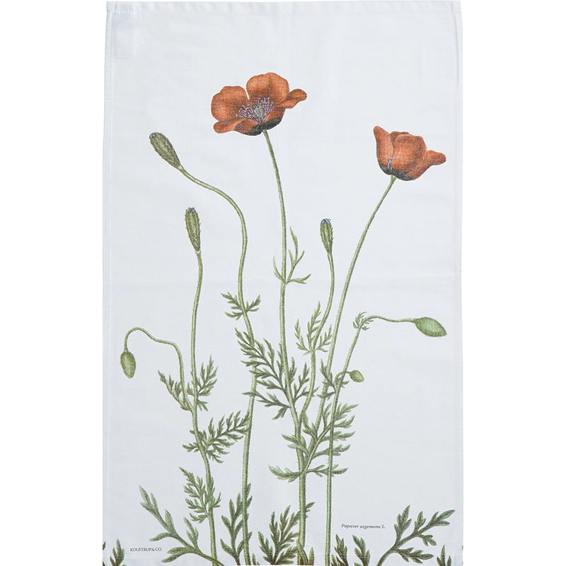Koustrup & Co. Poppy Tea Towel